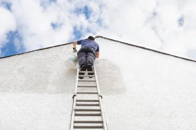 Peinture extérieure à Grézieux-le-Fromental — façades et ravalement